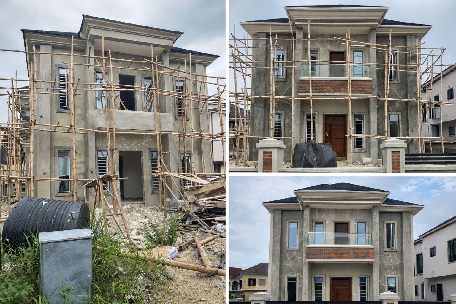 Lekki County Estate — Construction Progress Phases