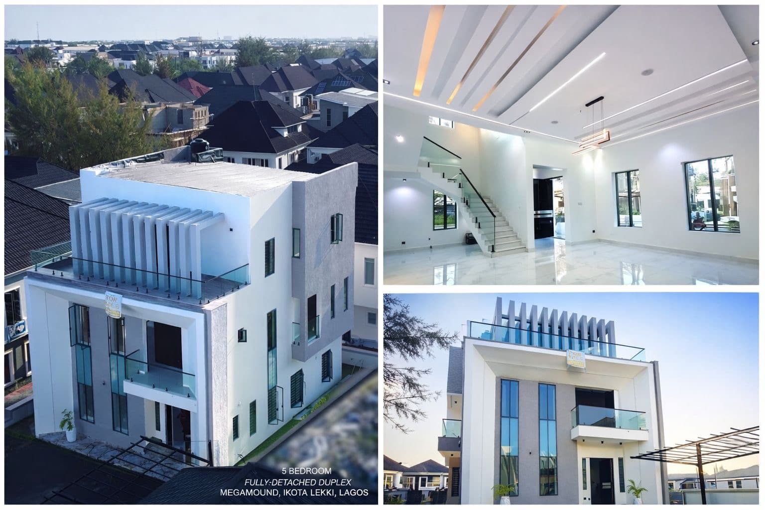 Meadow Suite — Aerial View and Grand Interior Staircase