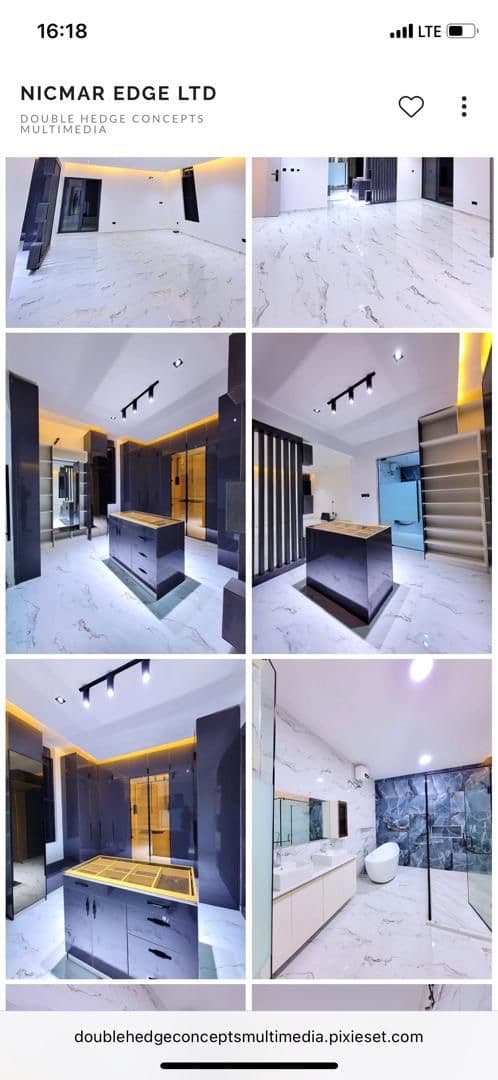 Ivory Residence — Bathrooms, Hallways, and Interior Details